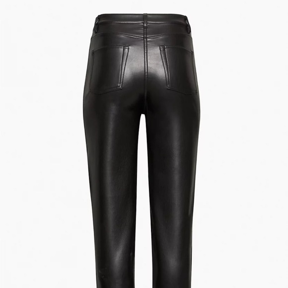 Melina Aritzia Wilfred Leather Pant - Picture 4 of 7